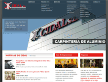 Tablet Screenshot of cidal.es